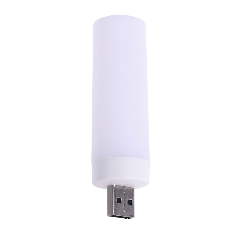 💖New Production💖 LED USB Flame Lamp Computer Mobile Power Charging Mini Portable Simulation Light