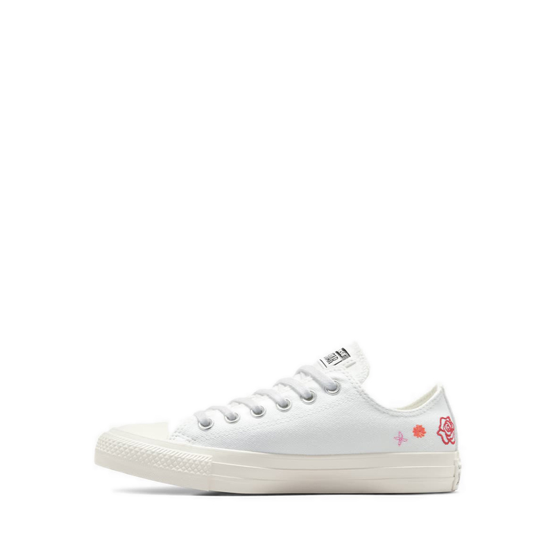 Converse CTAS Women's Sneakers - White/Dragon Scale/Red