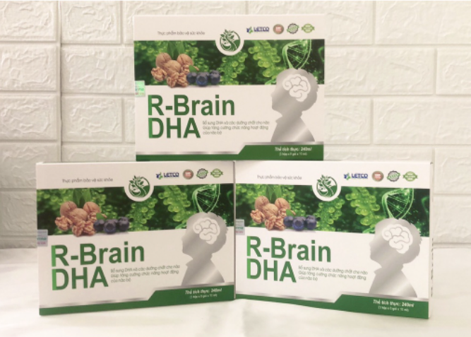 Cốm R-BRAIN DHA Letco-bổ não cho trẻ