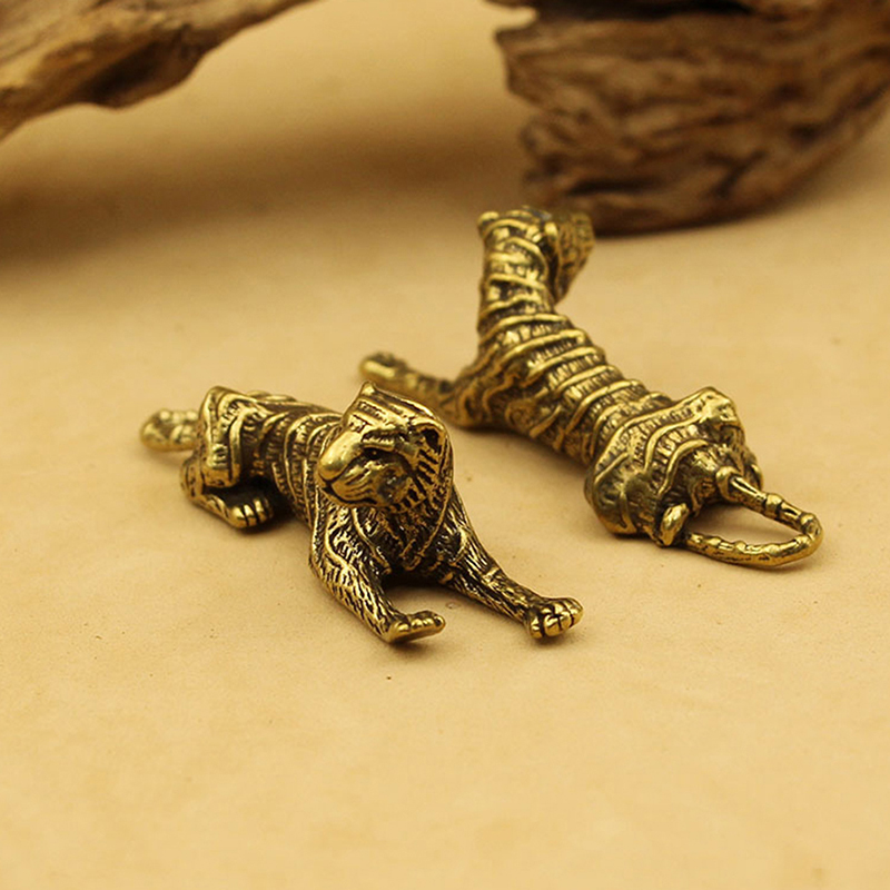 Tiger%203D%20Brass%20Casting%20Statue%20Mini%20Animal%20Metal%20Figurine%20Home%20Decor%20-%20Image%204