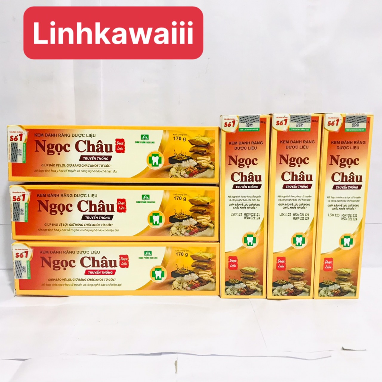 Kem đánh răng dược liệu Ngọc Châu
