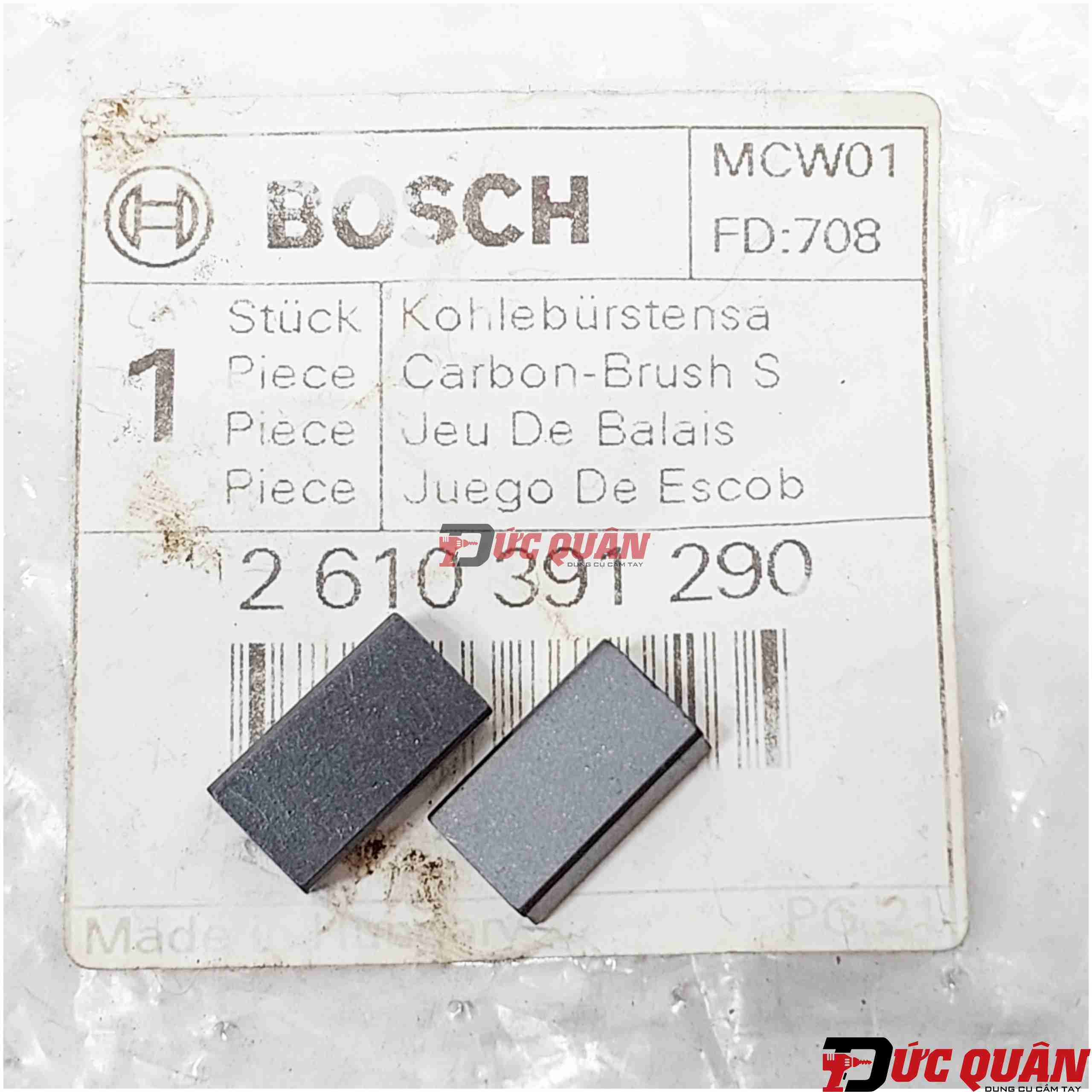 Chổi than máy khoan bosch gsb 10re/ gsb 13re/ gbm 6re/ gbm 10re/ gbm 13re/ gsb 16re