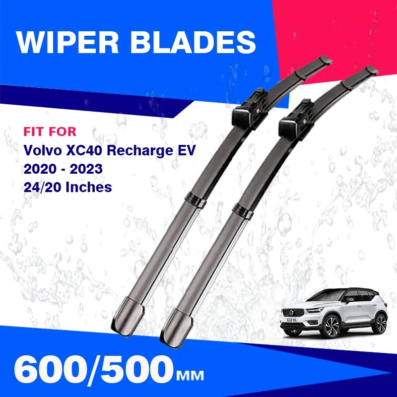 Wiper Windscreen Blades For Volvo Xc40 Recharge Ev 2017 2018 2019 2020