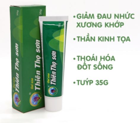Gel xoa Thiên Thọ Sơn 35g