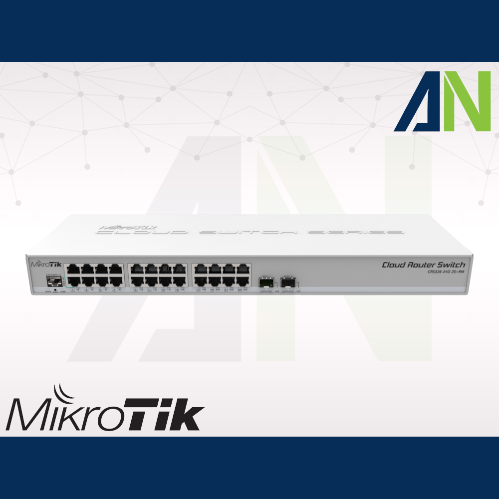 Настройка mikrotik crs326 24g 2s. Настройка mikrotik crs326 24g 2s