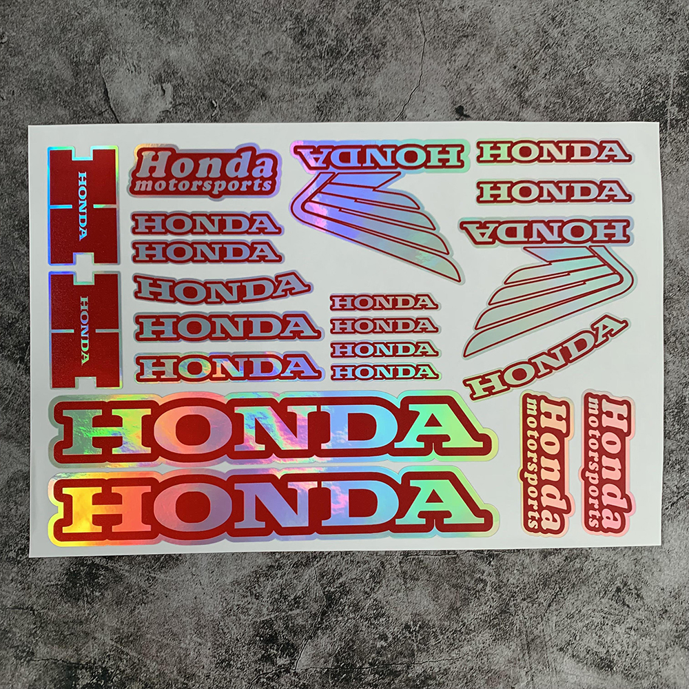 HRC Phản Quang Nhãn Dán Honda Cho Nhãn Dán Và Đề Can Xe Máy
