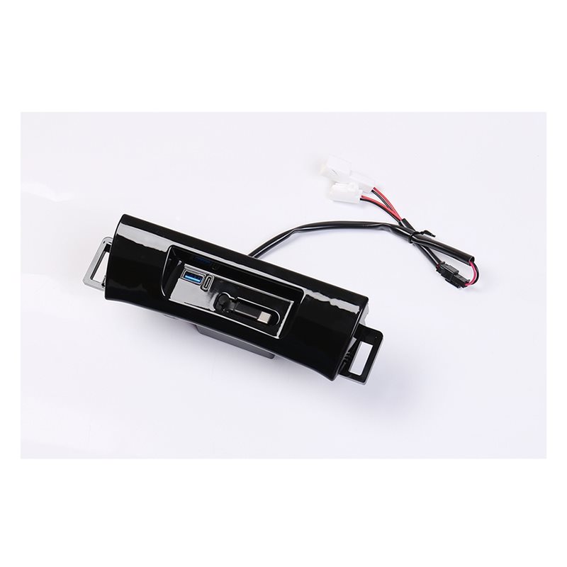 USB Fast Charging Center Console for Toyota Alphard/Vellfire with Pull-Out Cable Super Fast Charge Replacement Part.