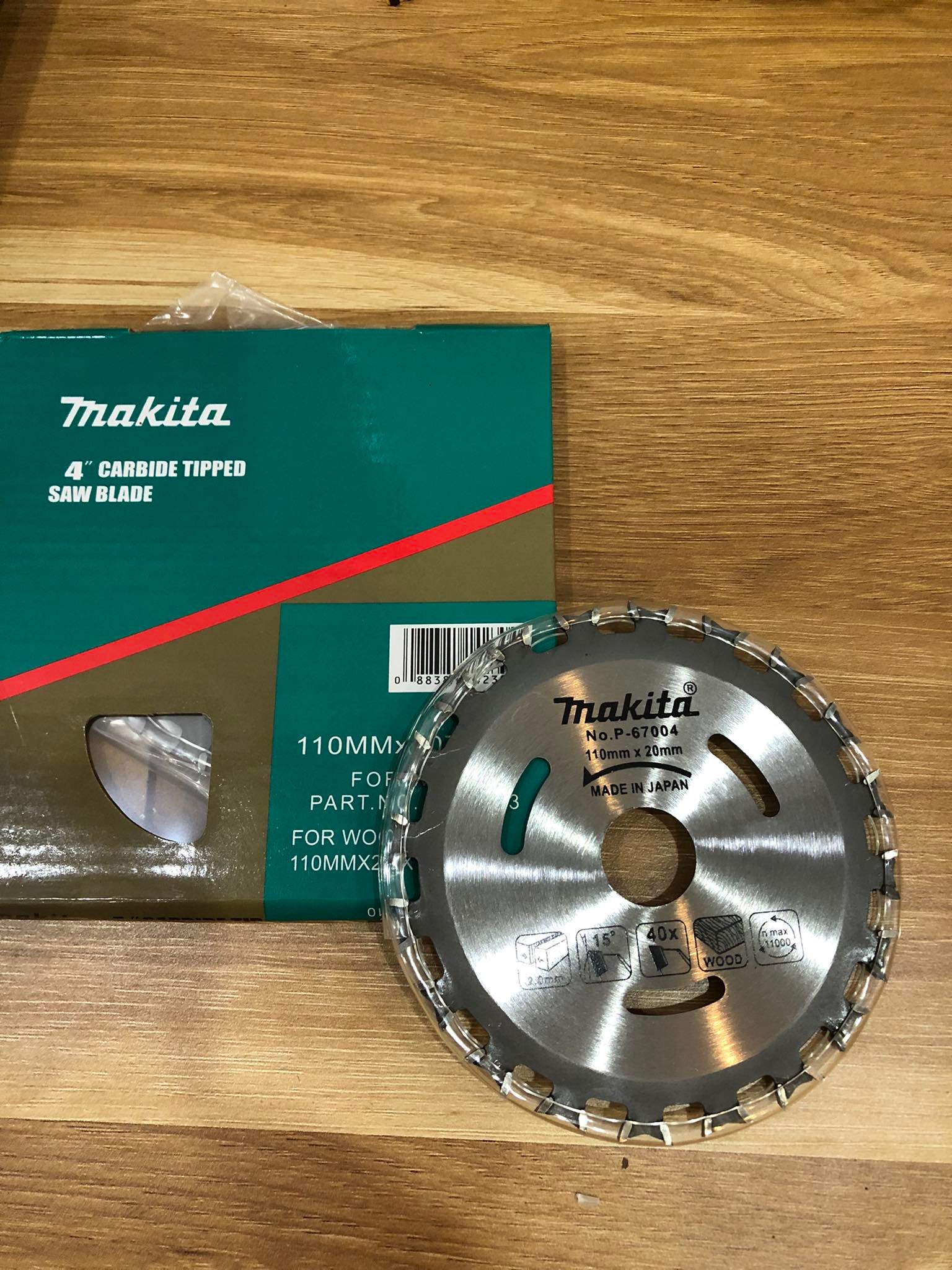 lưỡi cắt gỗ makita 2 mặt phi d110mm