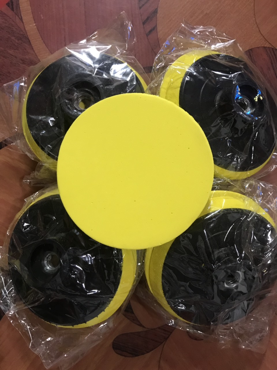 Đế chà nhám tròn 4 inch (combo 5 cái)