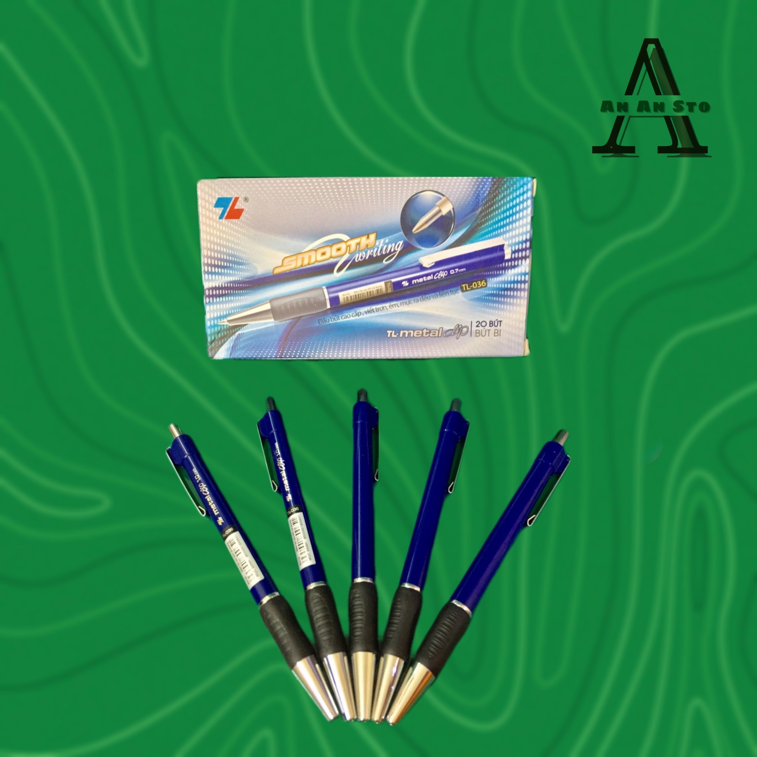 BÚT BI THIÊN LONG TL - 036 0.7MM, 3 MÀU