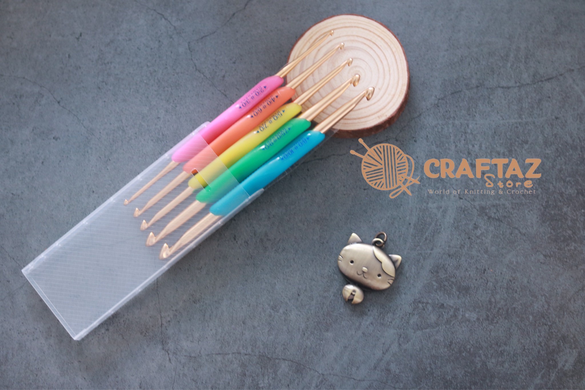 Hamanaka crochet hook set