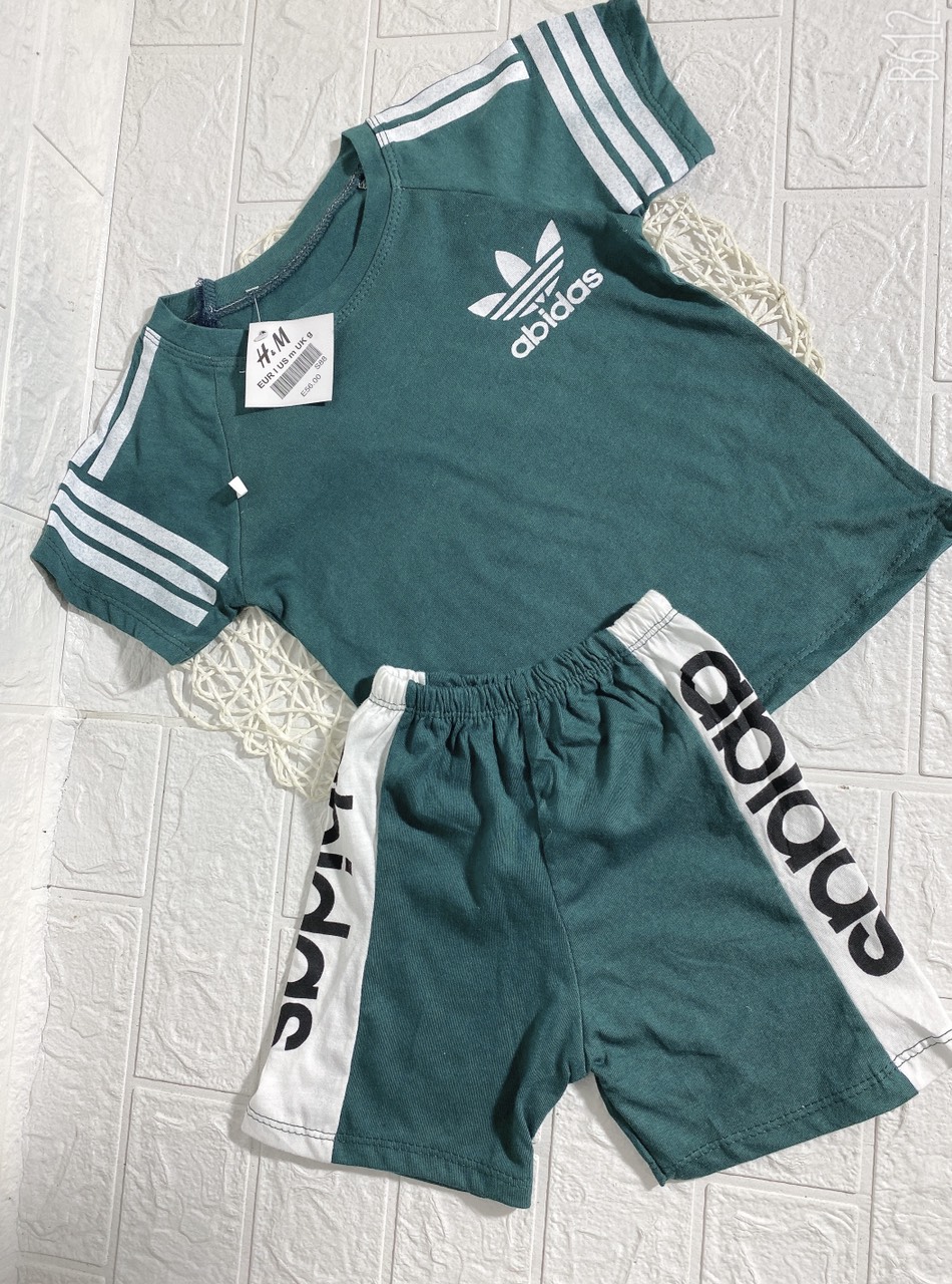 BỘ THỂ THAO COTTON BÉ TRAI SIZE 7 - 22KG