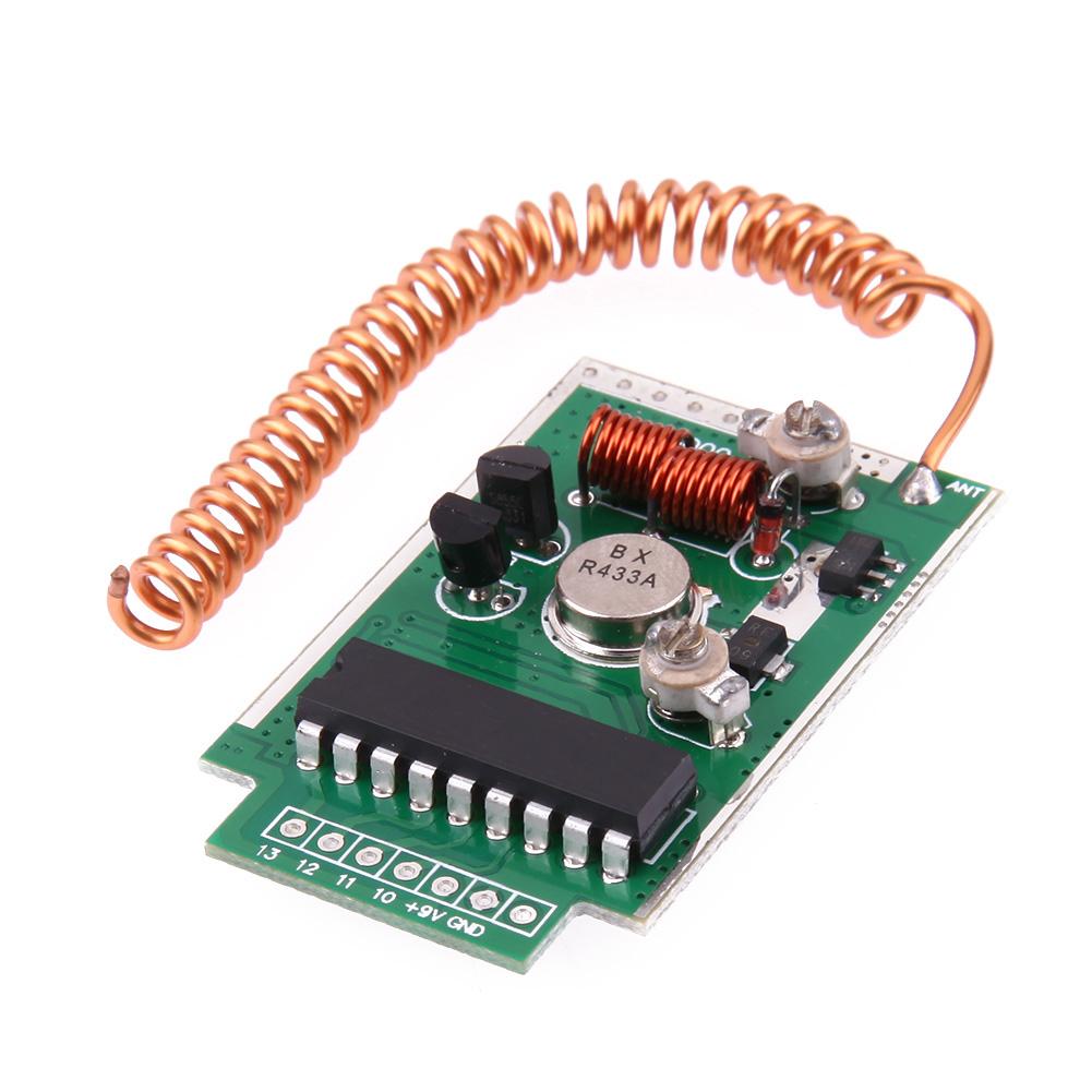 Large Power 4km Wireless Remote Control Module Kit Dc 9v Rf 433mhz For ...