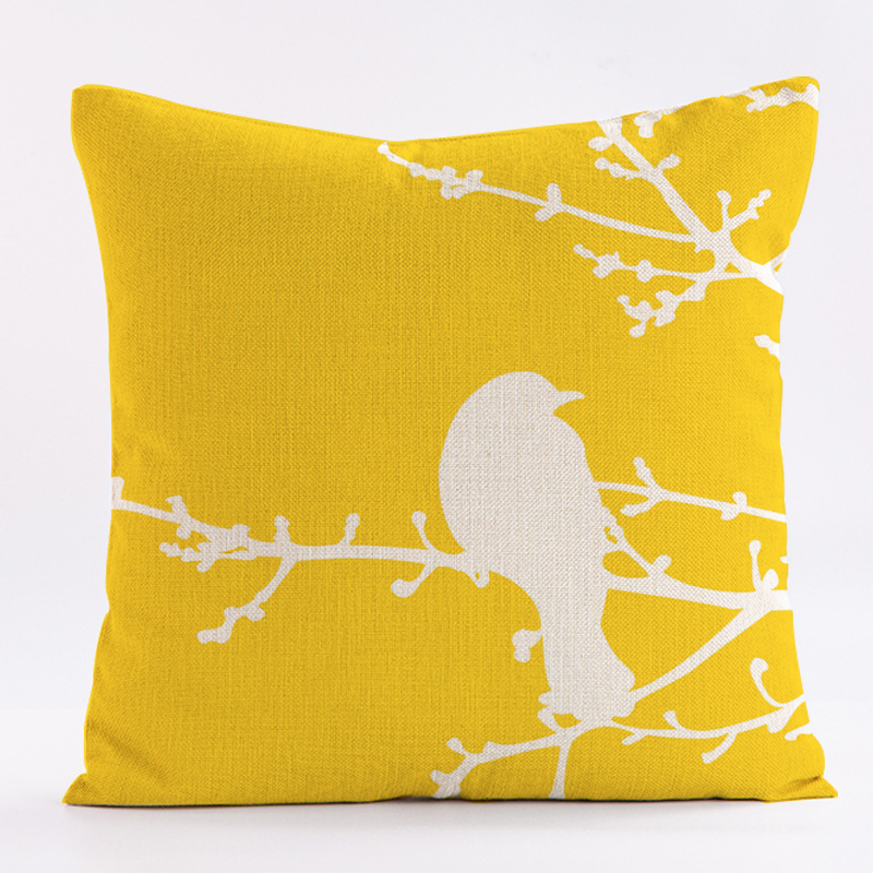 40x40cm/45x45cm/50x50cm Geometric Cushion Cover Black White Yellow Nordic Modern Simple Home Decor Pillow Cover Decor For Living Room Sofa Backrest For Car Office Throw Pillowcase