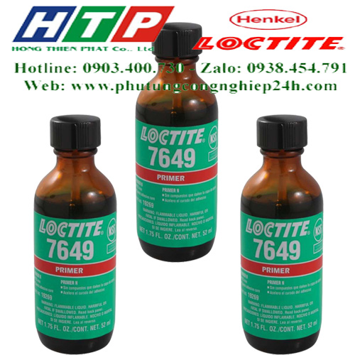 Thông tin kỹ thuật keo loctite 7649 - 1.75oz