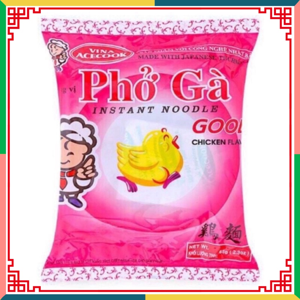 Hot like 1 gói mì sợi phở mùi vị phở gà/ bò good acecook 68g