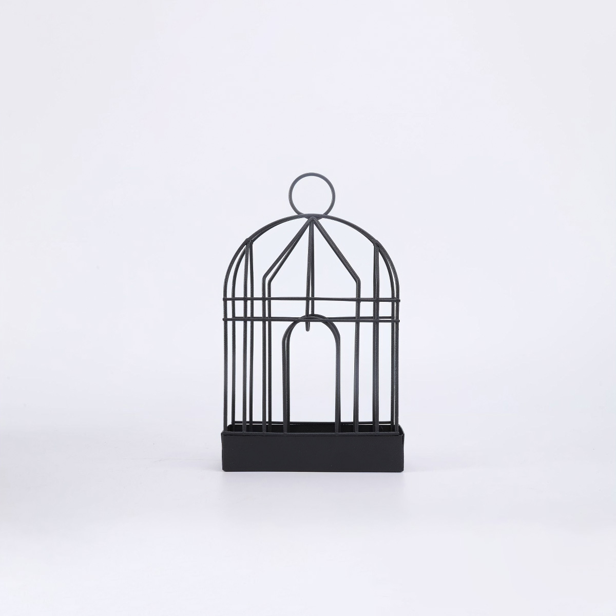 Birdcage shape mosquito incense holder box child safe steel mosquito incense tray-Aeneas shop