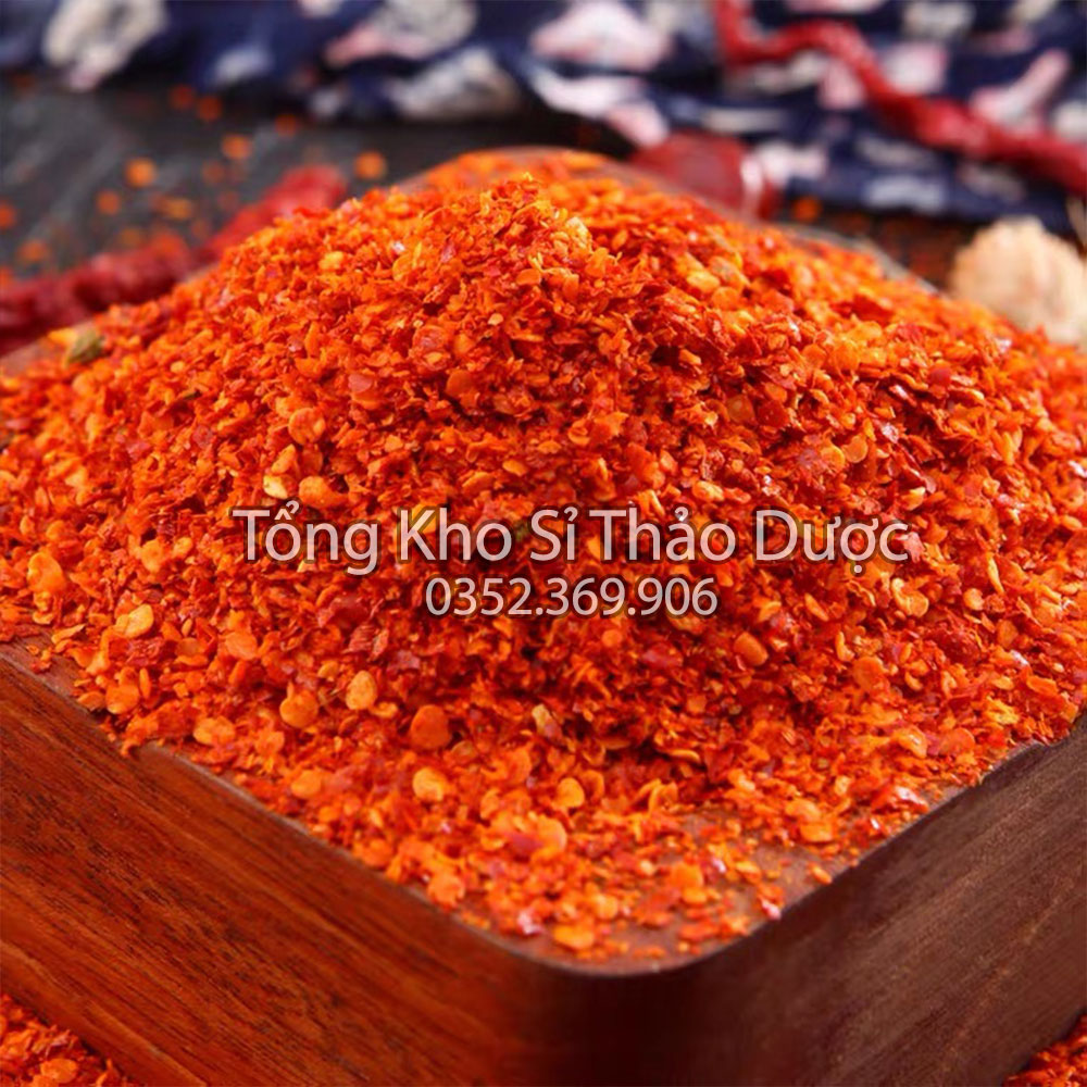 Bột ớt  nguyên chất 500g (Bột ớt làm kim chi,khô,cay,thơm)