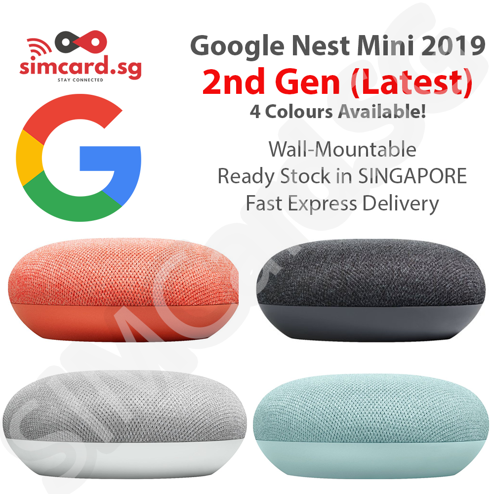 Google Nest Mini 2nd Generation Home 