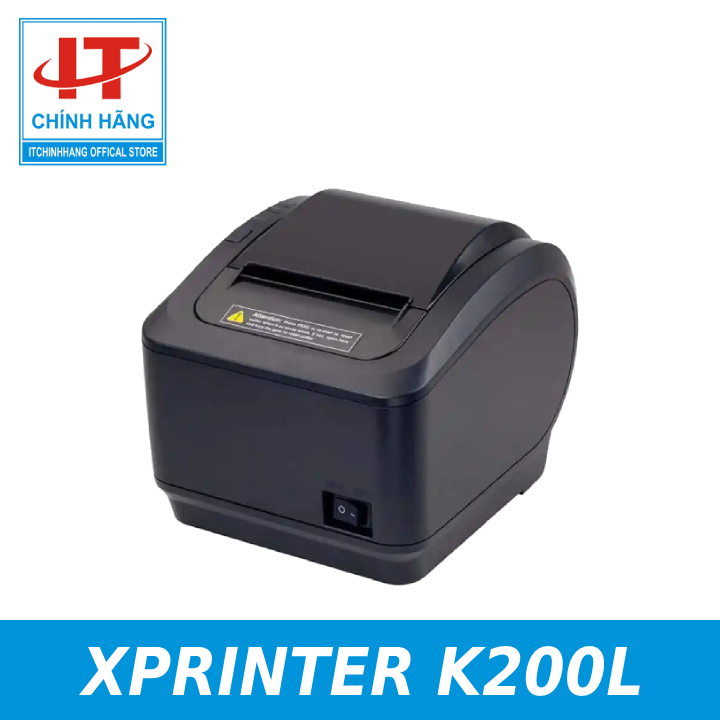 Máy in hóa đơn Xprinter XP- K200L USB+LAN - Chuông Báo thumbnail