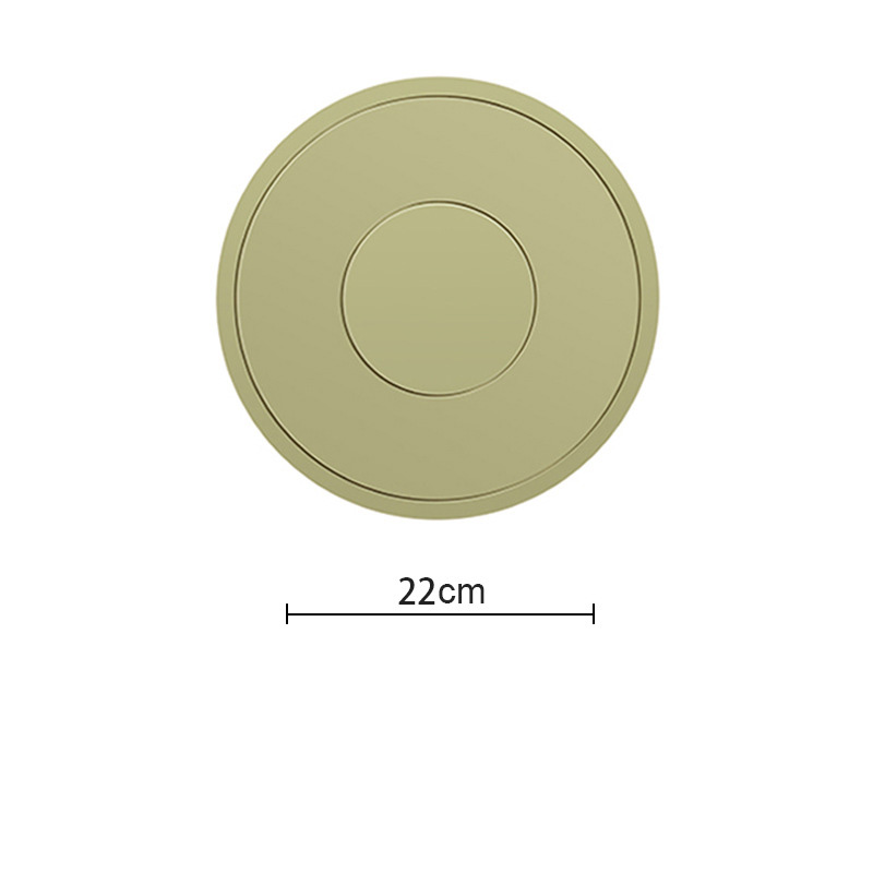 Silicone tea coaster, bowl mat, dining table, thermal insulation mat, vegetable plate, home placemat, high-quality sense of luxury, anti-scald casserole mat