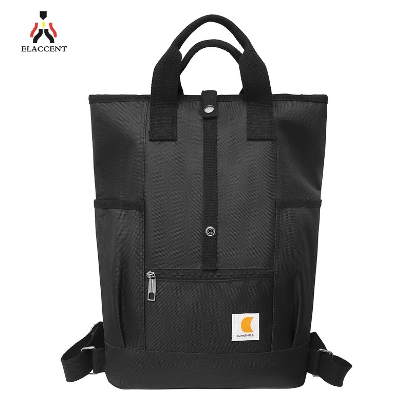 ELACCENT Men's backpack Multifunctional shoulder bag fashion retro large capacity nylon backpack computer backpack outdoor backpacks
