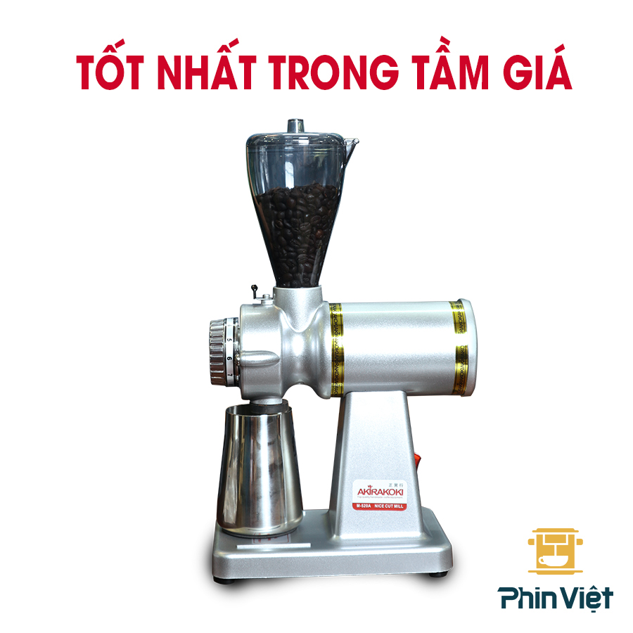 Máy xay cà phê hạt mini Akira M520A