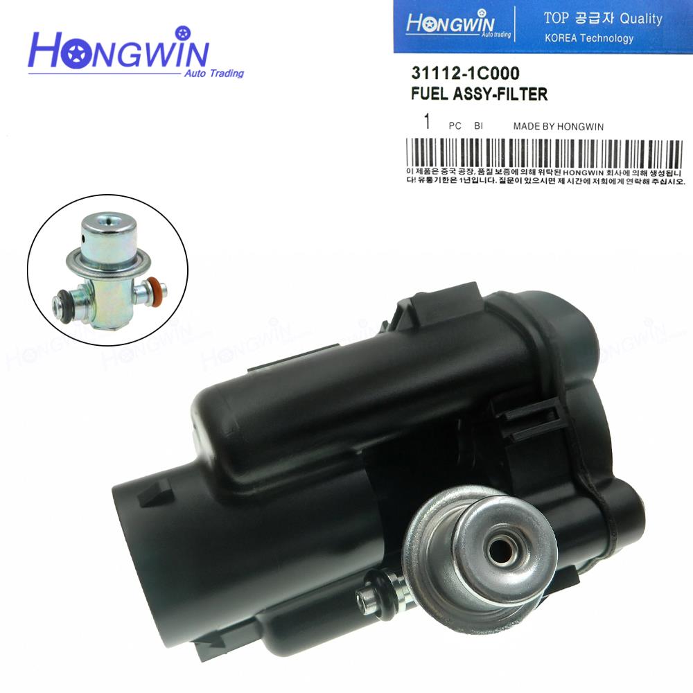 【Thriving】 Fuel Pump Straniner Fuel Filterfuel Pressure Regulator For Hyundai Getz Tb 1.1 1.3 1.4 1.6 31112-1c000 31112-1c100