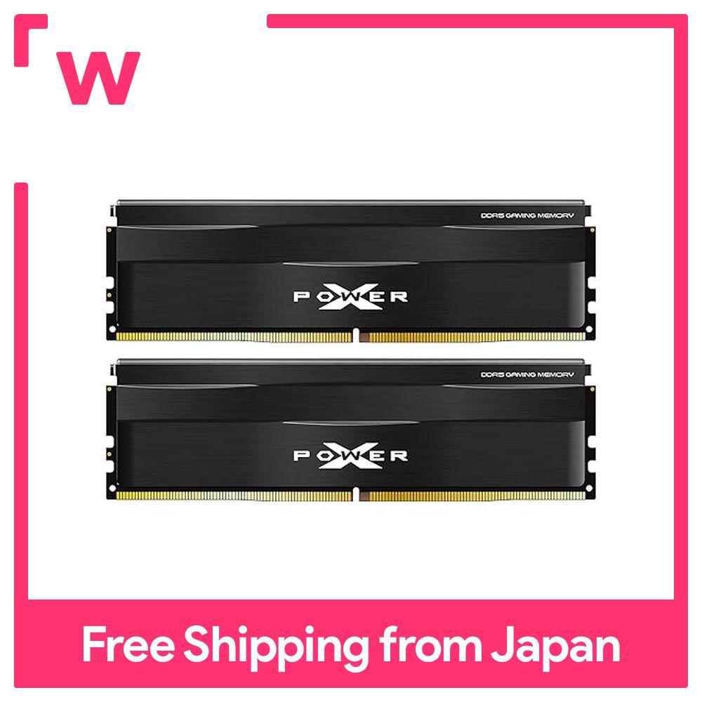 Intel XMP 3.0 AMD EXPO Memory Silicon Power Storm DDR5 32GB