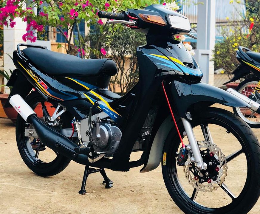 Tem Rời Suzuki Satria 2000 Đen