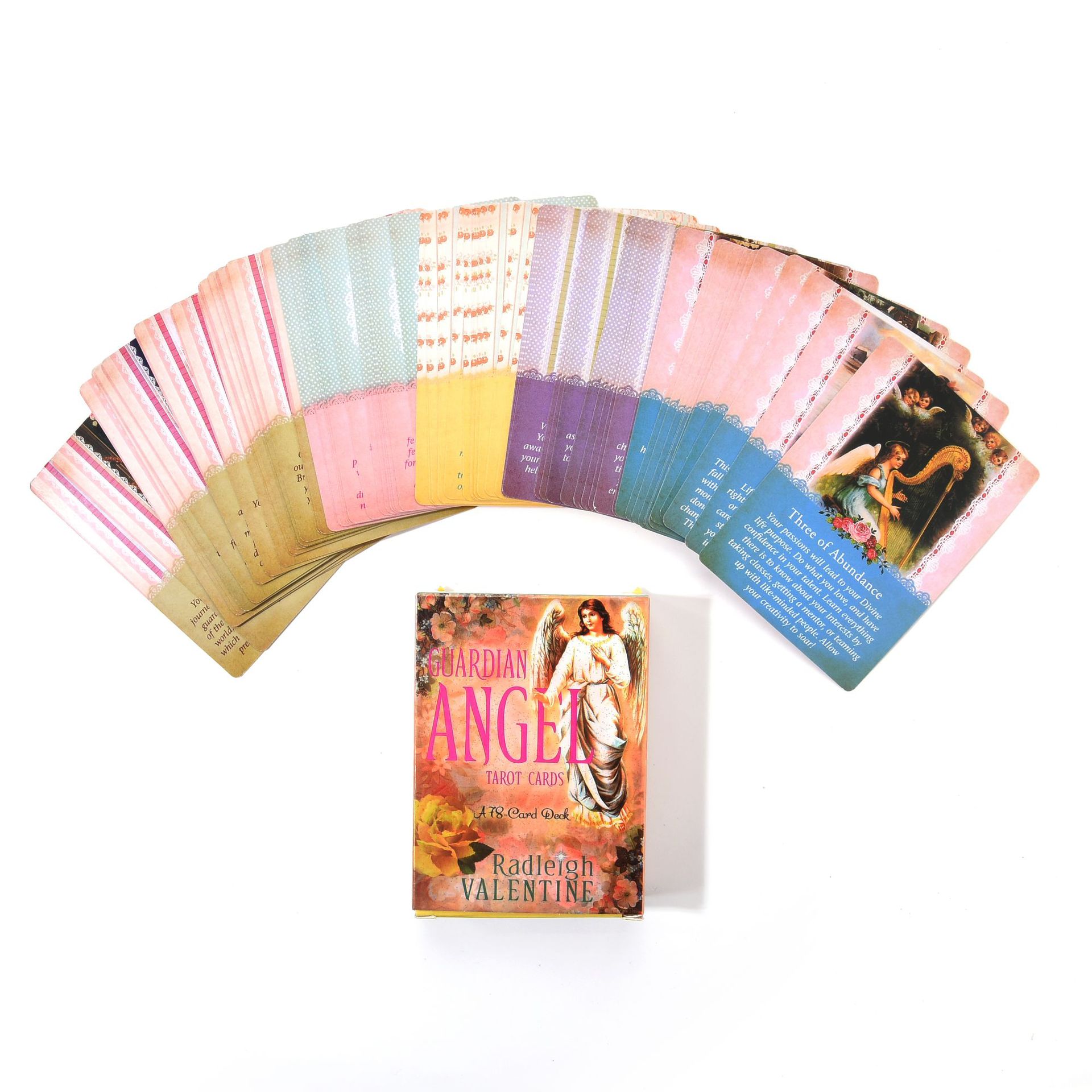 LOHOM Mazo De Cartas Del Tarot 'Threads Of Fate' – 55 Cartas Con Guía, Juego De Adivinación Y Entretenimiento Para Reuniones