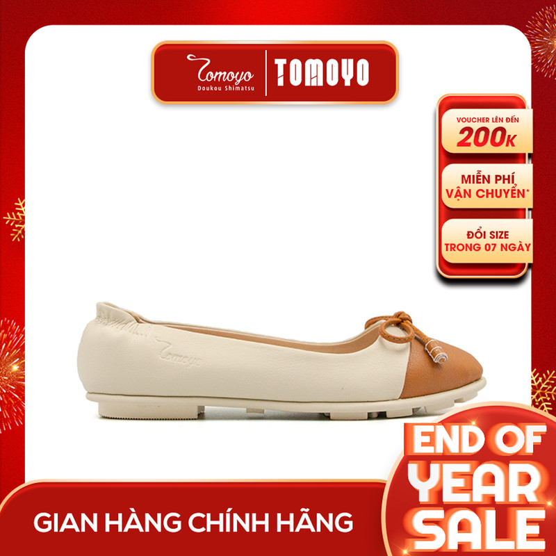 Hunting for a Sale in October | 30% Off Order 199K - Doll Shoes with Bow Tie Micro Leather Super Lightweight Tmw32302