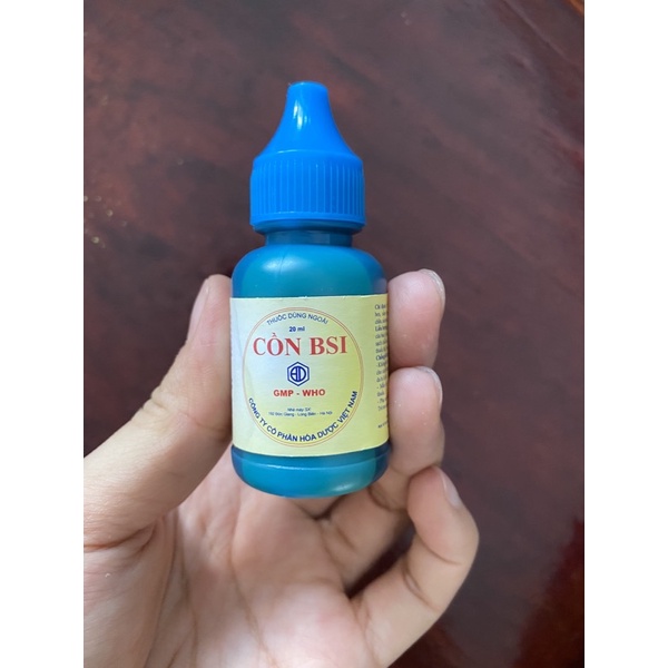 Cồn BSI bôi ngoài da 20ml