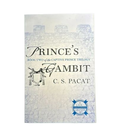 Prince's Gambit | Captive Prince #2 | | Book by C.S. Pacat | Matte Lamination | Premium Paper |. 