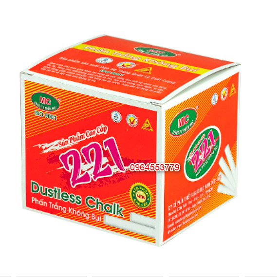 Phấn Viết Bảng Mic Trắng/ Màu (Hộp 10-100V)