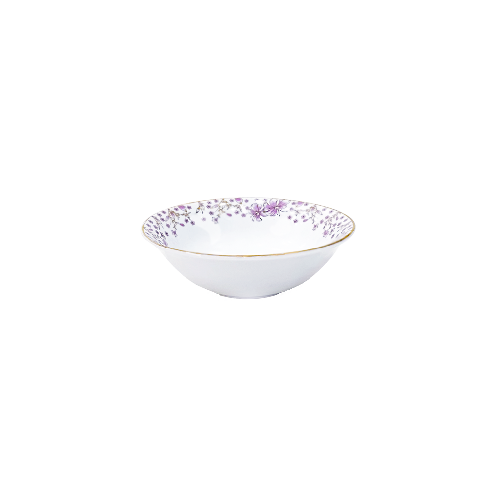 Tô choãng hoa 03 - Bát tô miệng loe đựng canh, súp, tô ăn mì , tô sứ trang trí đồ ăn đẹp mắt sứ Long Phương