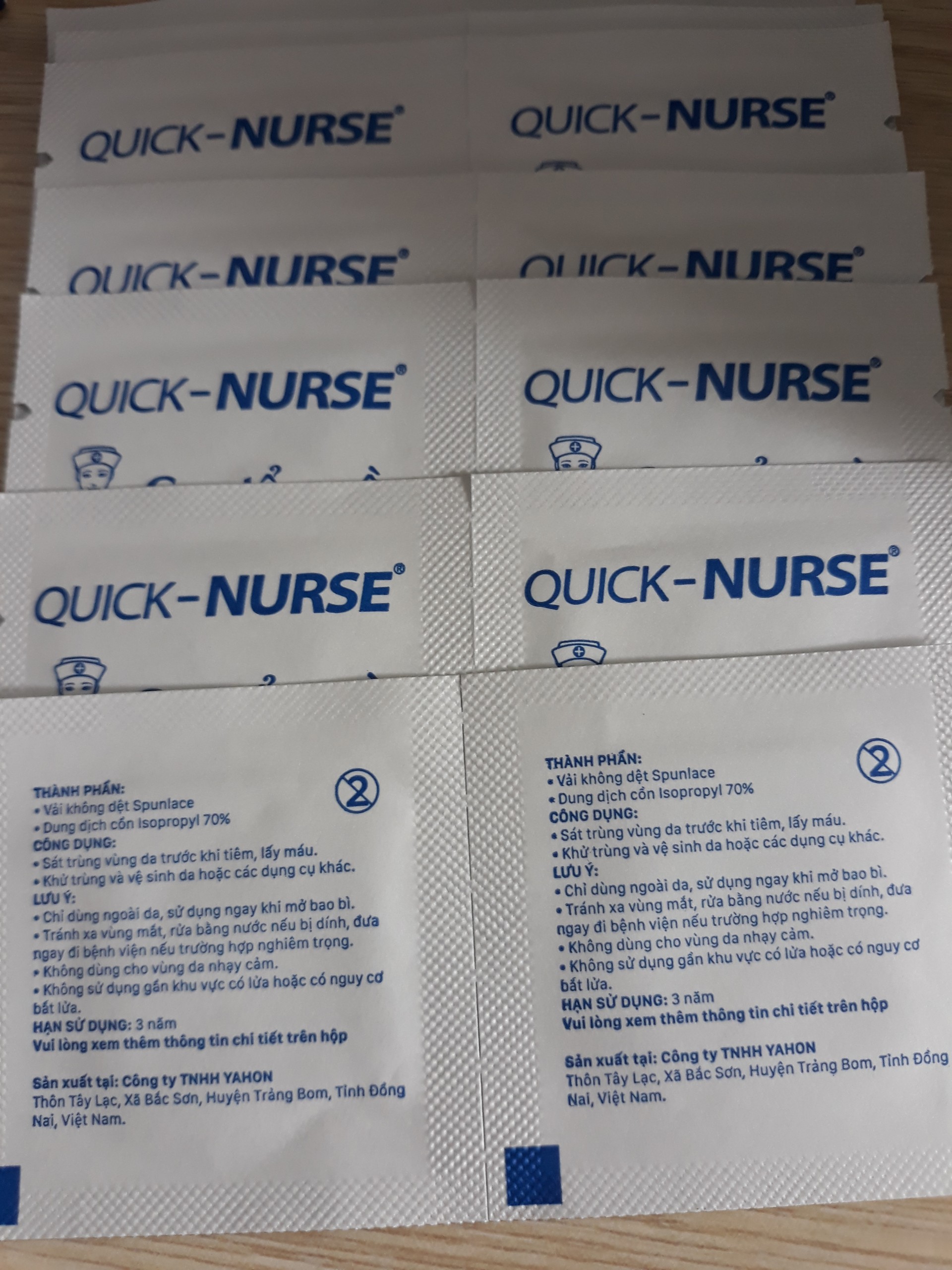 [HCM]GẠC TẨM CỒN Y TẾ TIỆT TRÙNG (ALCOHOL PADS)