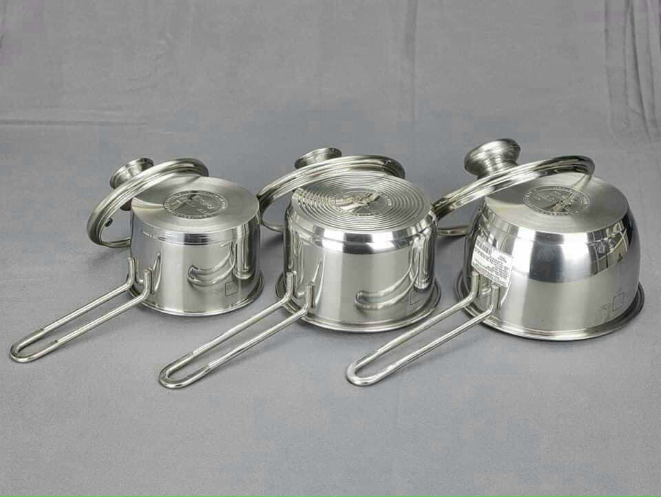 Quánh INOX 3 đáy Five star (CHÍNH HÃNG) đủ size 12-14-16