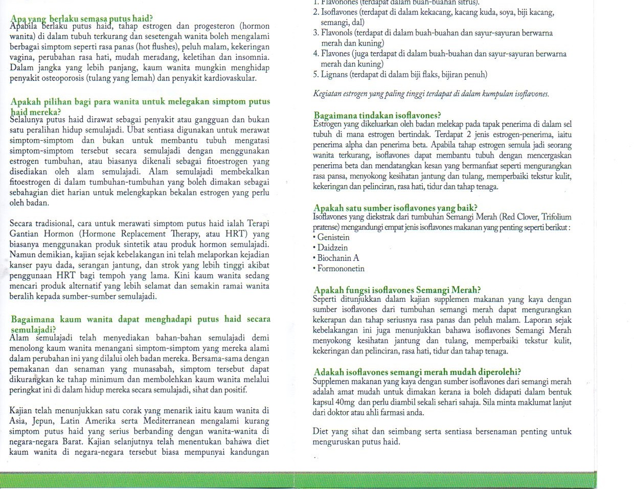 Fem E Swiss Red Clover Extract 30 Vegetarian Capsules Lazada Singapore