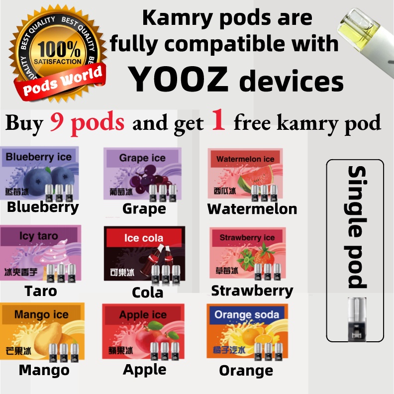 YOOZ Pods/Juice Compatible Pods - KAMRY 