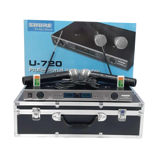[HCM]Micro không dây Shure U-720 (Đen)