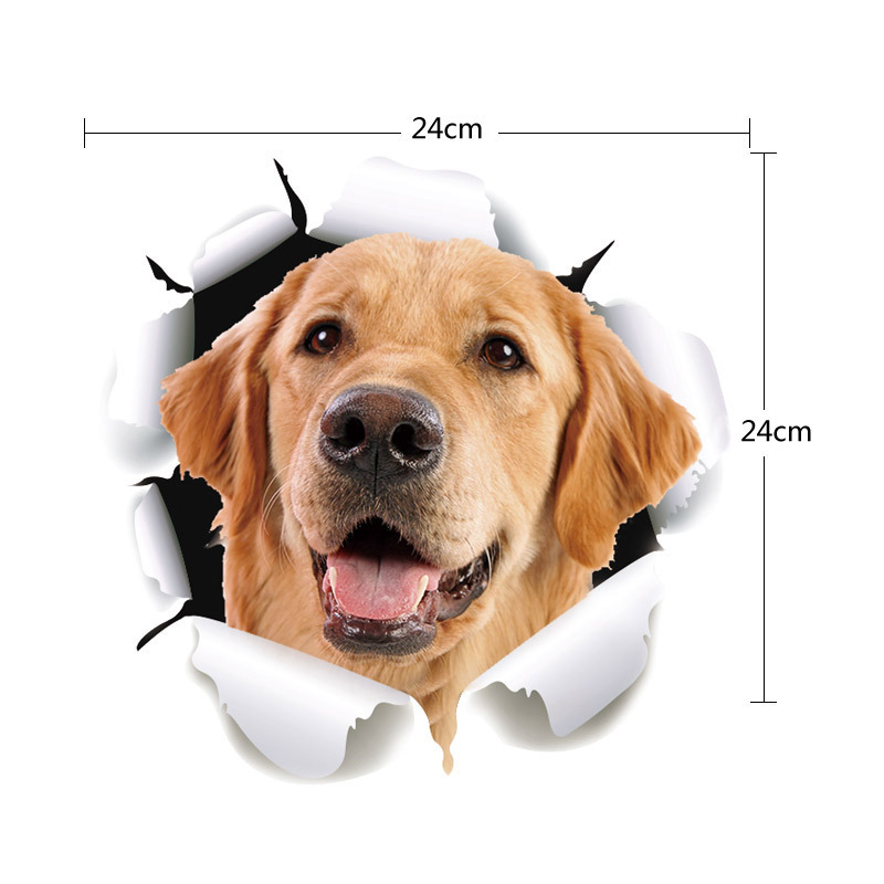 Tem dán xe ô tô 3D (PK168) Đề can tranh trí xe hơi -cá tính, che vết xước