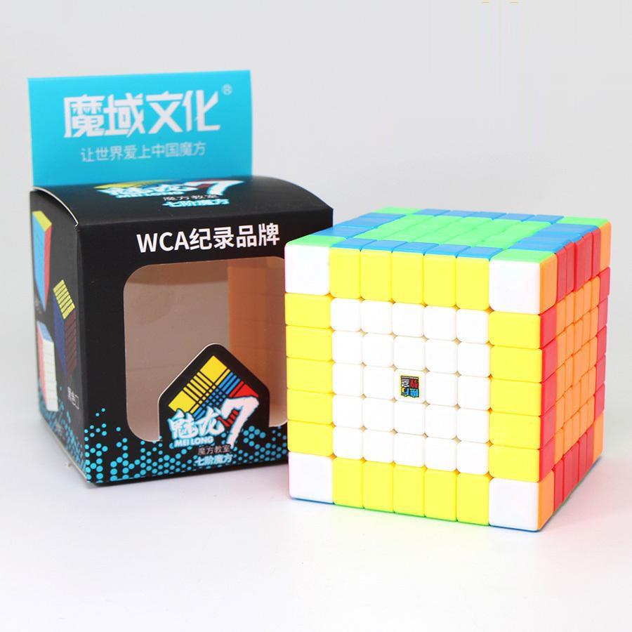Rubik 7x7 Stickerless MoYu MeiLong Rubic 7 Tầng