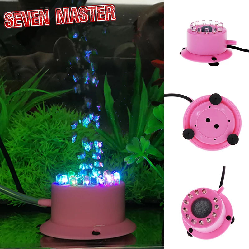 Seven Master Đèn LED Chìm Đèn Bong Bóng Mini Nhiều Màu Sắc Cho Bể Cá Đèn thumbnail