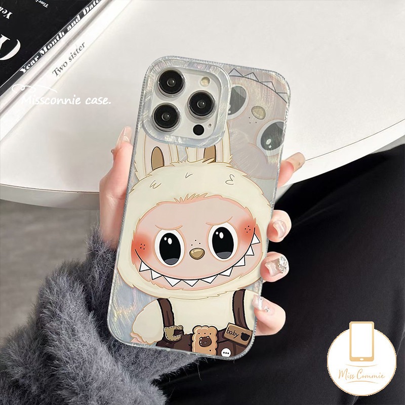 Pop Mart Labubu A Cute And Popular Brand Compatible For Oppo A18 A57 A16s A38 A78 A17 A15 A53 A12 A58 A54 A95 A76 A16 A5 A7 A74 A92 A77 A96 A33 A17K A31 A16 A9F A3s A5 A16 A3 Feather Yarn Smooth Card Cover. 