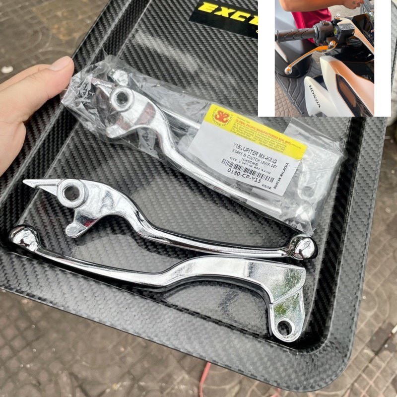 Tay thắng xi ken sáng bóng malaysia vario , click , exciter , winner , wave , si