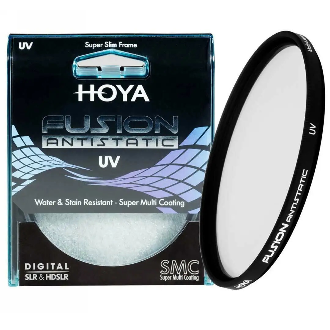 Hoya fusion antistatic uv filter slim multicoat protective 49_52_55_58_62_67_72_77_82mm for slr camera accessory protection lens