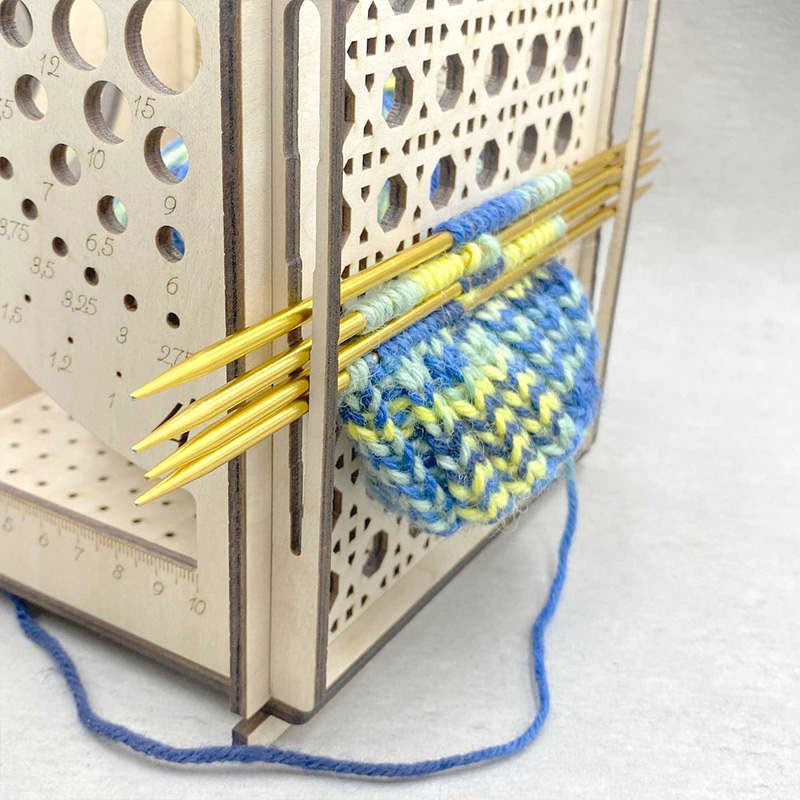 Knitting crochet storage multifunctional tool yarn bowl knitting gift