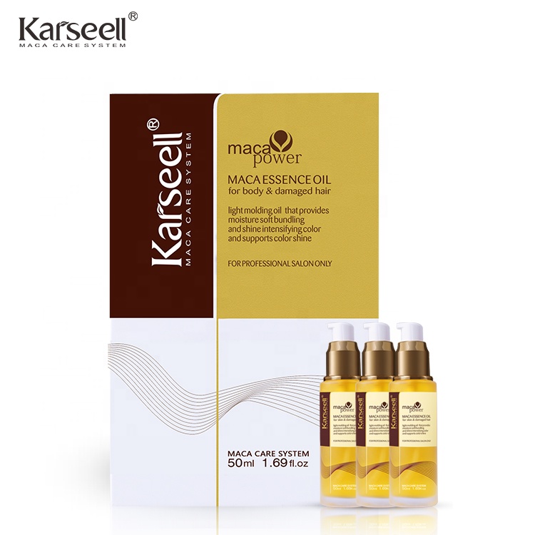 Tinh dầu giúp tóc mềm mượt Karseell Maca 50ml