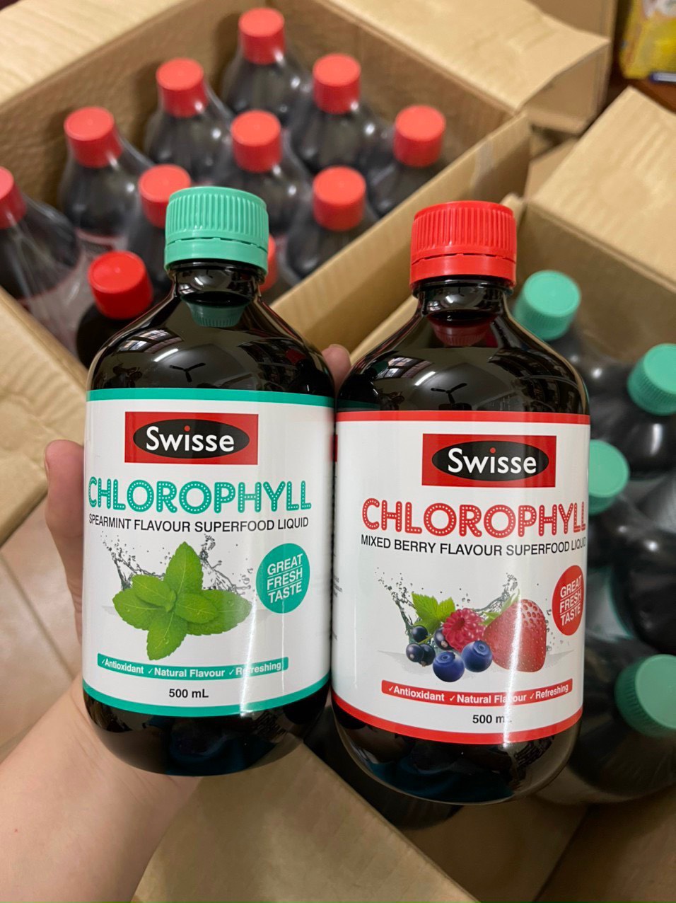 Nước Diệp Lục Swisse Chlorophyll 500ml